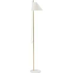 Yuh staande lamp messing/wit - 5744162681