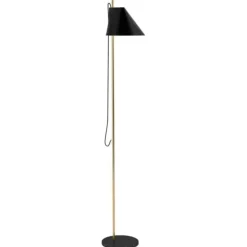 Yuh staande lamp messing/zwart - 5744162678